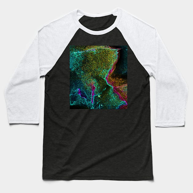 Black Panther Art - Glowing Edges 141 Baseball T-Shirt by The Black Panther